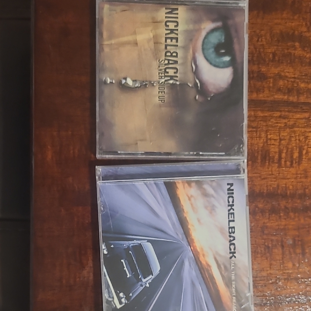 CD Album Set - Silver and Blue Covers